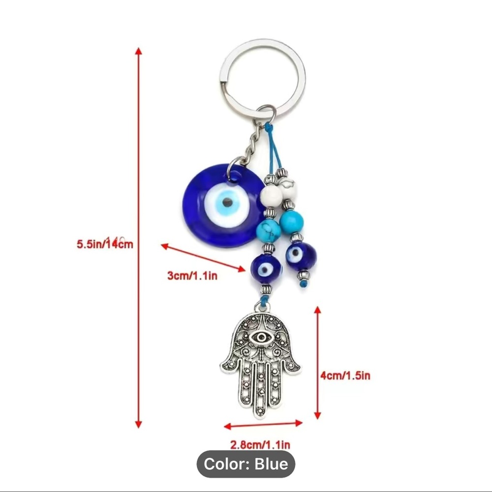 Evil Eye Keychain - Picture 2 of 8